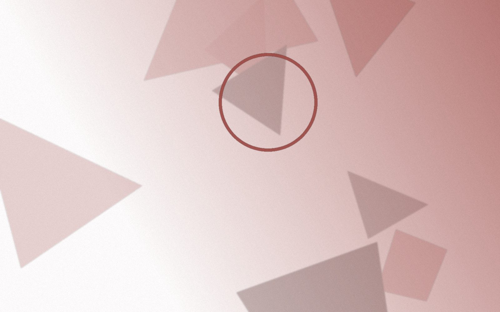 Abstract brand-toned composition representing a systems implementation project